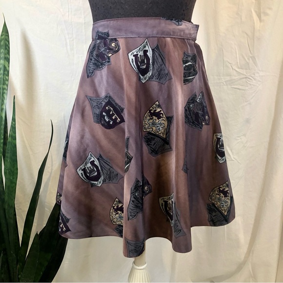 Vintage 1980s/90s Abstract Print Handmade Skirt Set - Picture 8 of 13